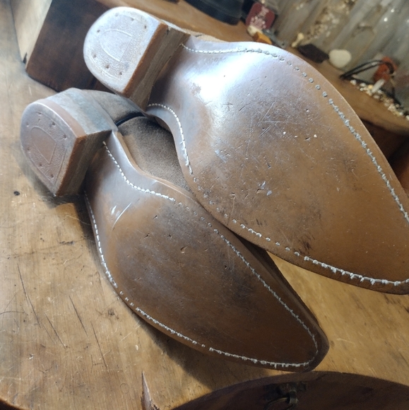 Vintage Cowboy Boots by Texas Boot Co. SZ 10 E - Picture 10 of 11
